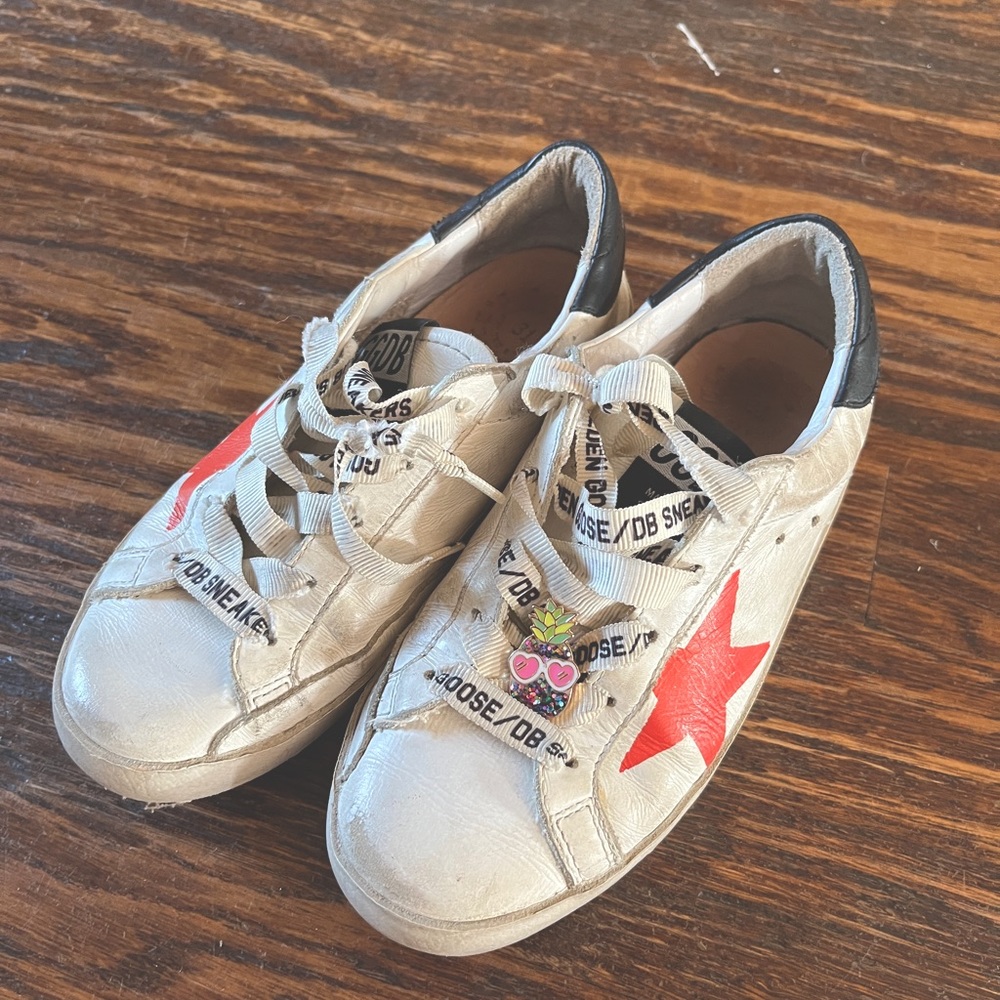Girls Golden Goose Sneakers. Authentic.
